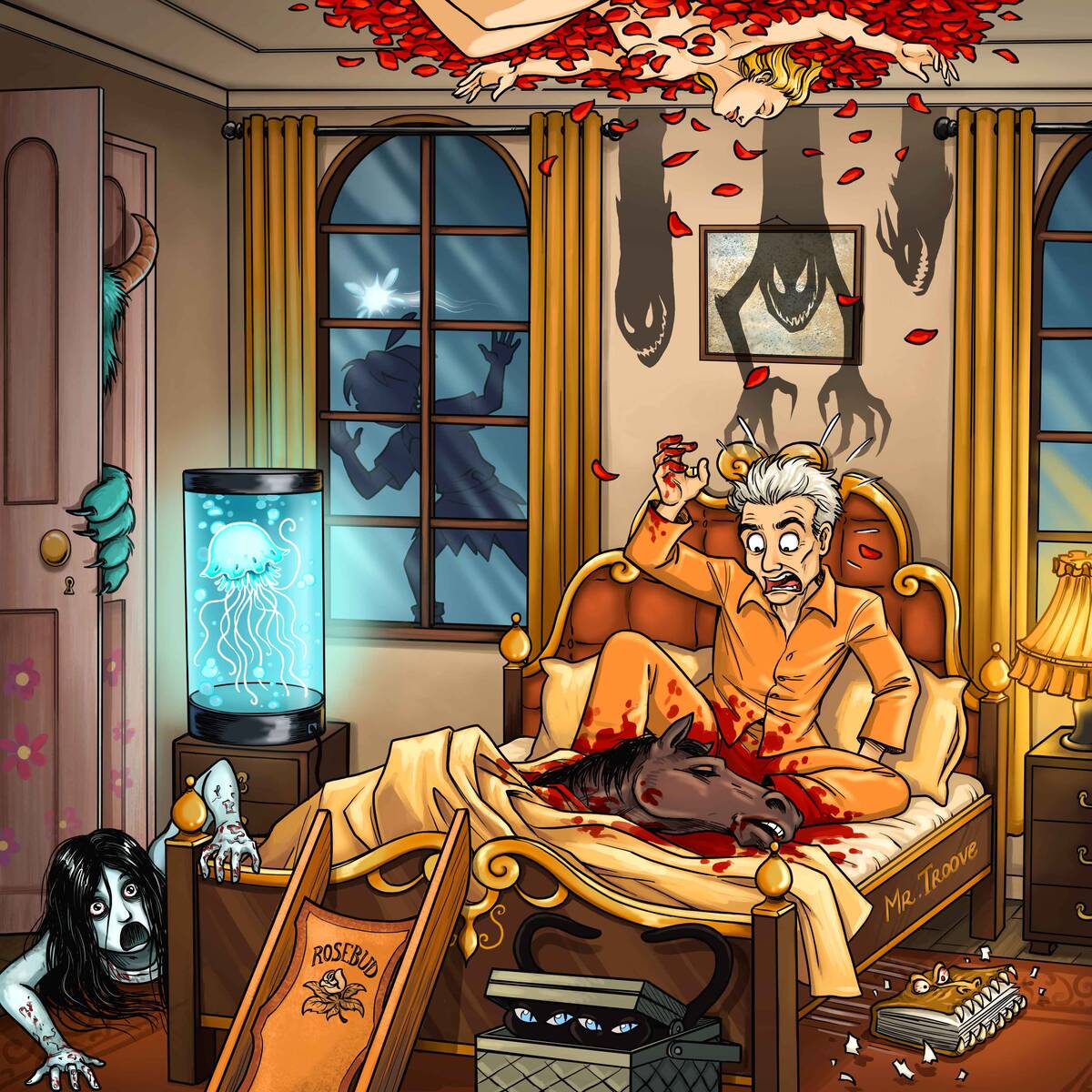 Quiz 10 films à trouver Chambre , avec Peter Pan, Harry Potter et le prisonnier d'Azkaban, The Grudge.