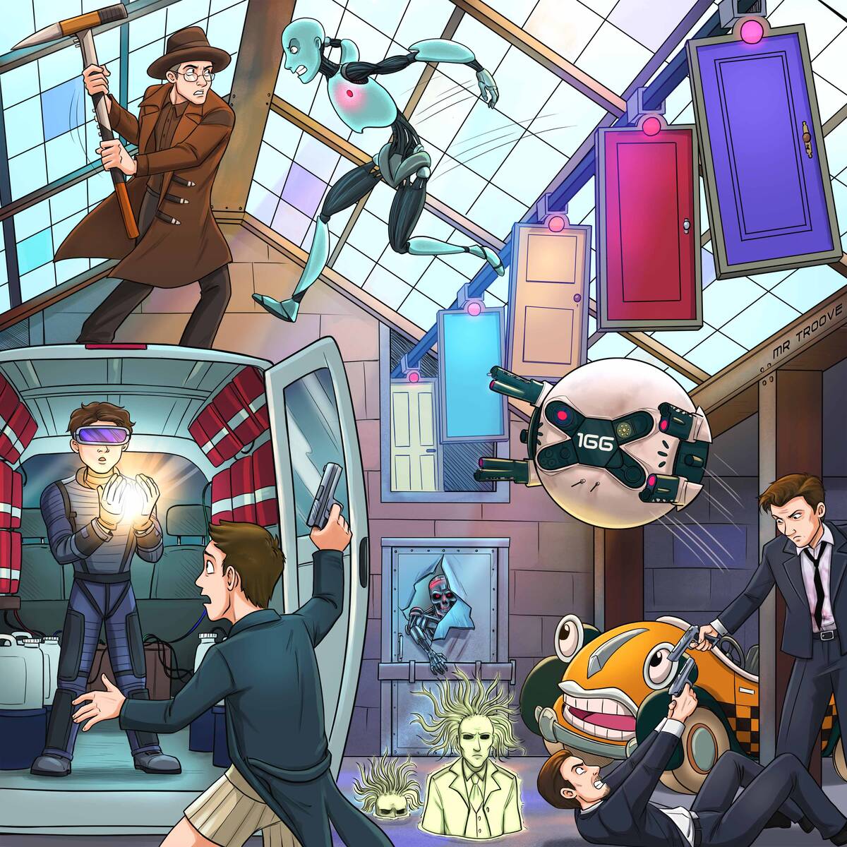 Quiz 10 films à trouver Parking , avec Qui veut la peau de Roger Rabbit ?, Ready Player One, Oblivion.